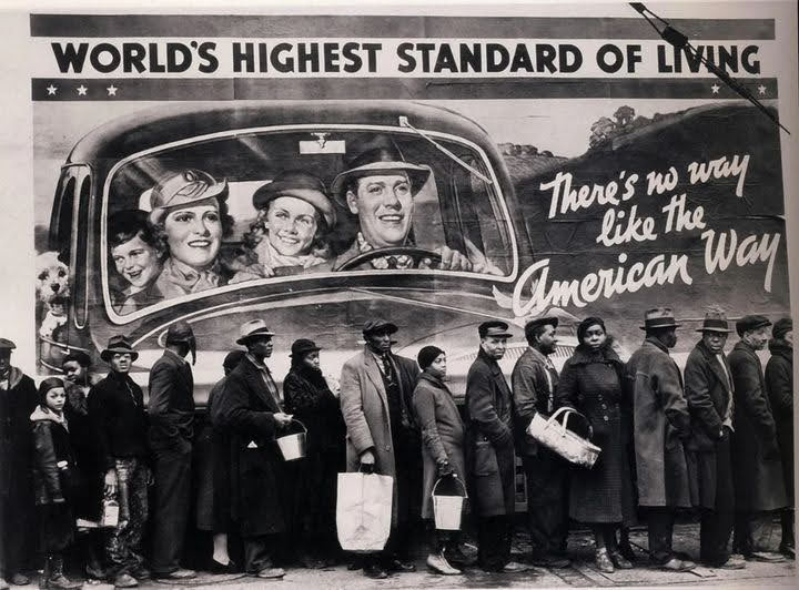 US, during the Great Depression, 1937.